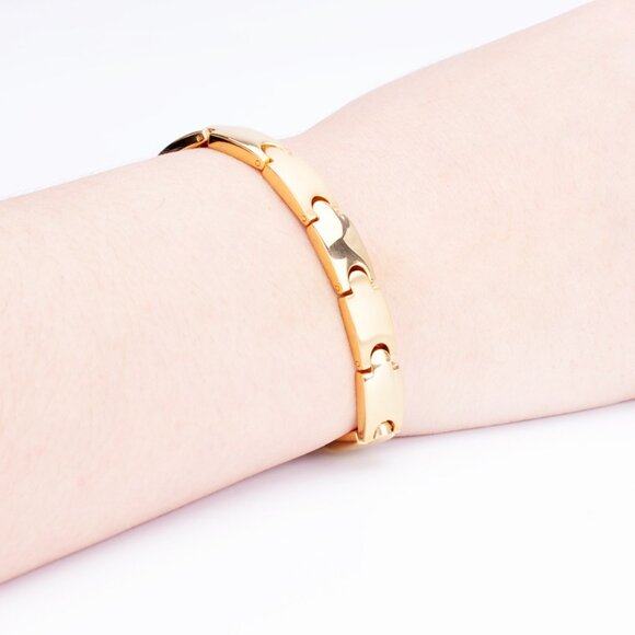 Titanium Steel Bracelet with Germanium Magnet - Picture 3 of 6